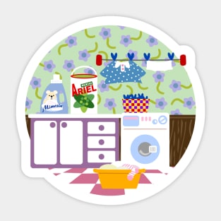 Laundry Sticker